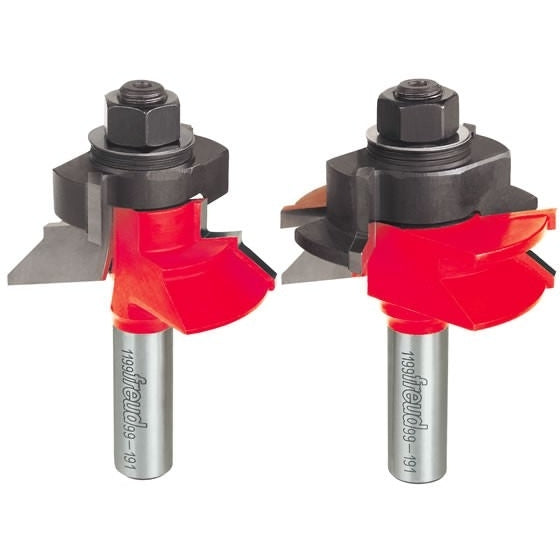 Freud 99-191 2-11/64-Inch V Panel Router Bit Set