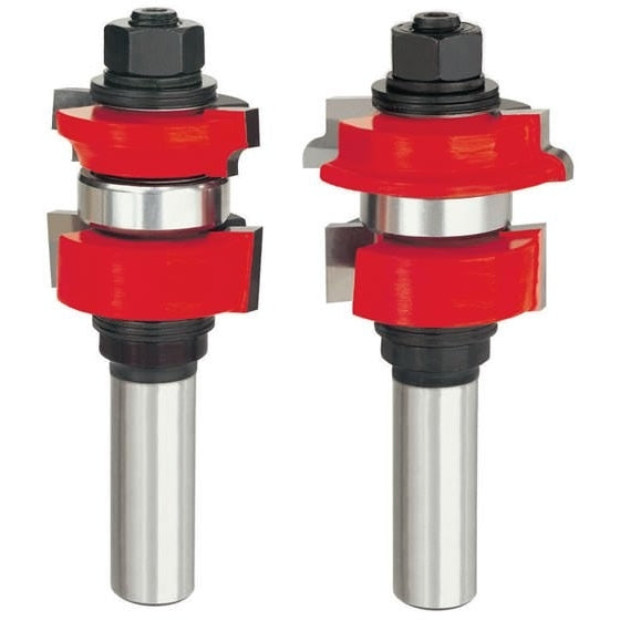 Freud 99-270 1-17/32-Inch Divided Lite Cabinet Door Router Bit Set