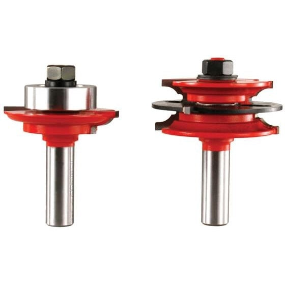 Freud 99-283 2-3/8-Inch Recoverable Bead Glass Door Router Bit Sets