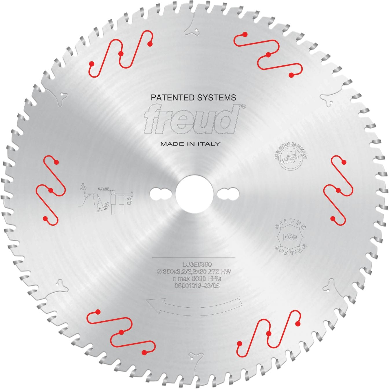 Freud LU3E03 300mm Panel Sizing Saw Blade for Sliding Table Saws