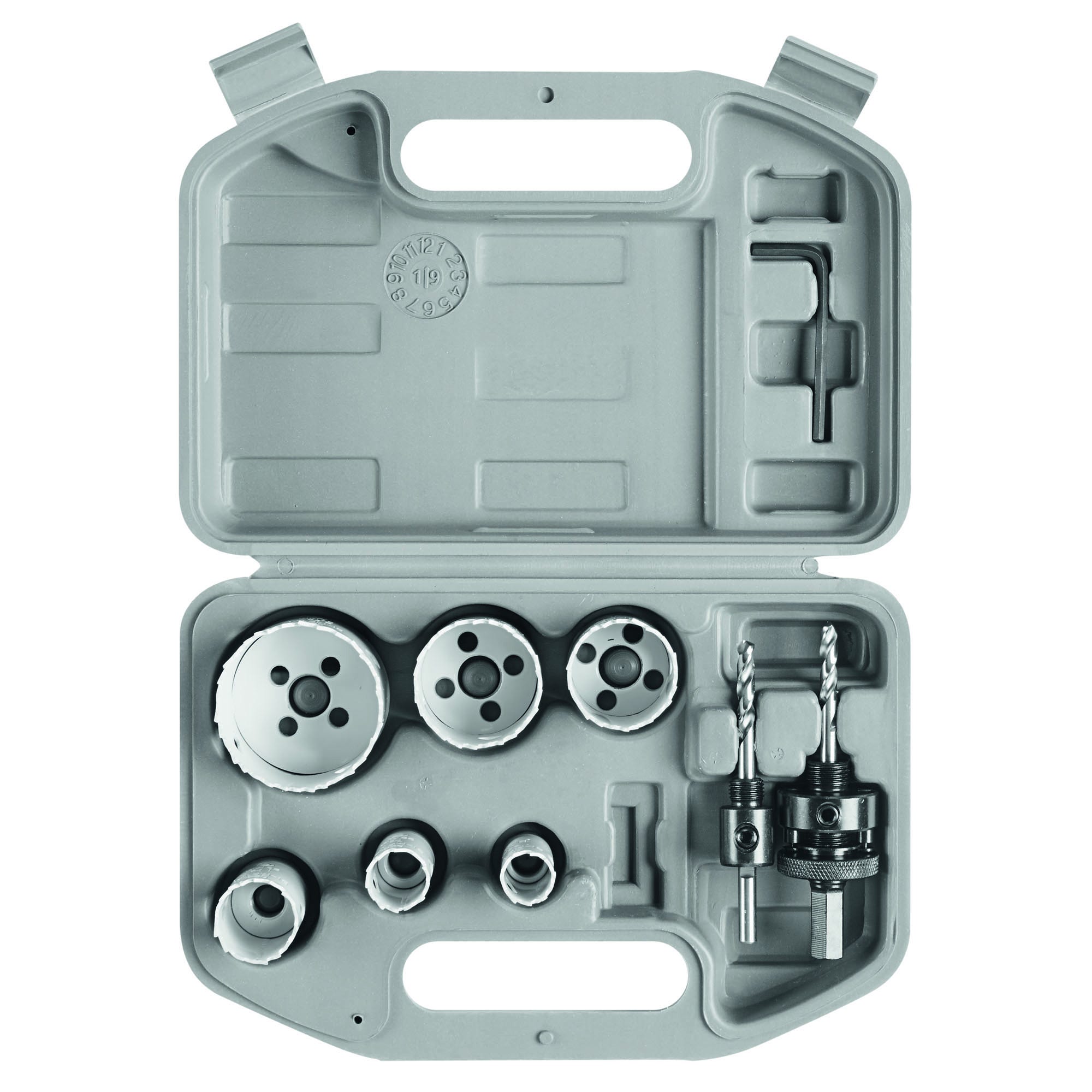 Bosch HSBIM9 9-Piece General-Purpose Bi-Metal Hole Saw Kit