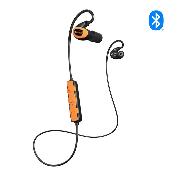 ISOTunes IT-21B PRO 3.0 Bluetooth Earbuds, Safety Orange