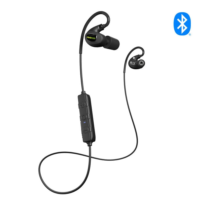 ISOTunes IT-23B PRO 3.0 Bluetooth Earbuds, Matte Black