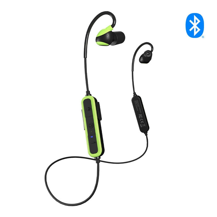 ISOTunes IT-38B PRO 2.0 Bluetooth Earbuds, ISOtunes Green