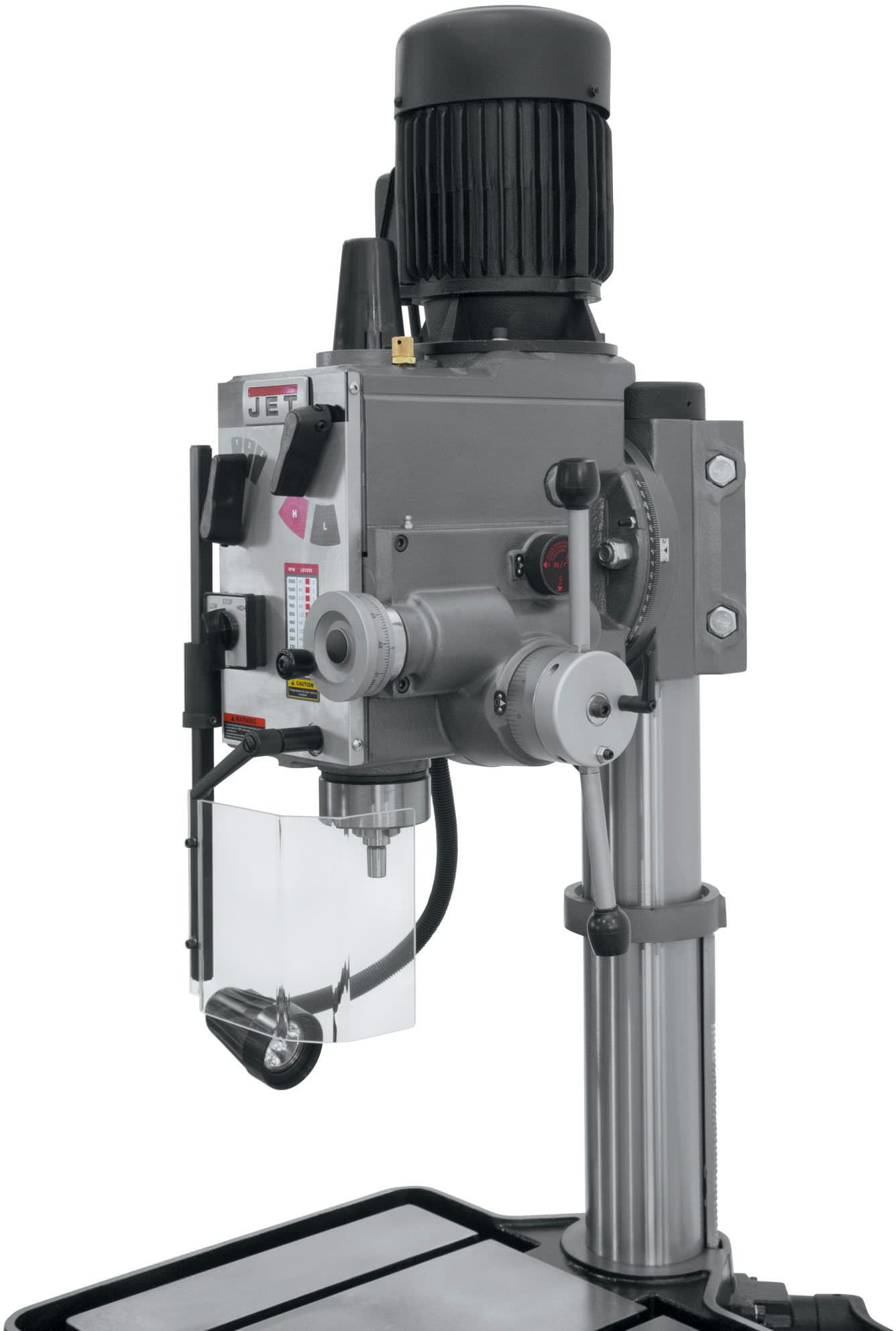 Jet 354024 GHD-20PF, 20" Gear Head Drill Press With Power Down feed 230V, 3Ph