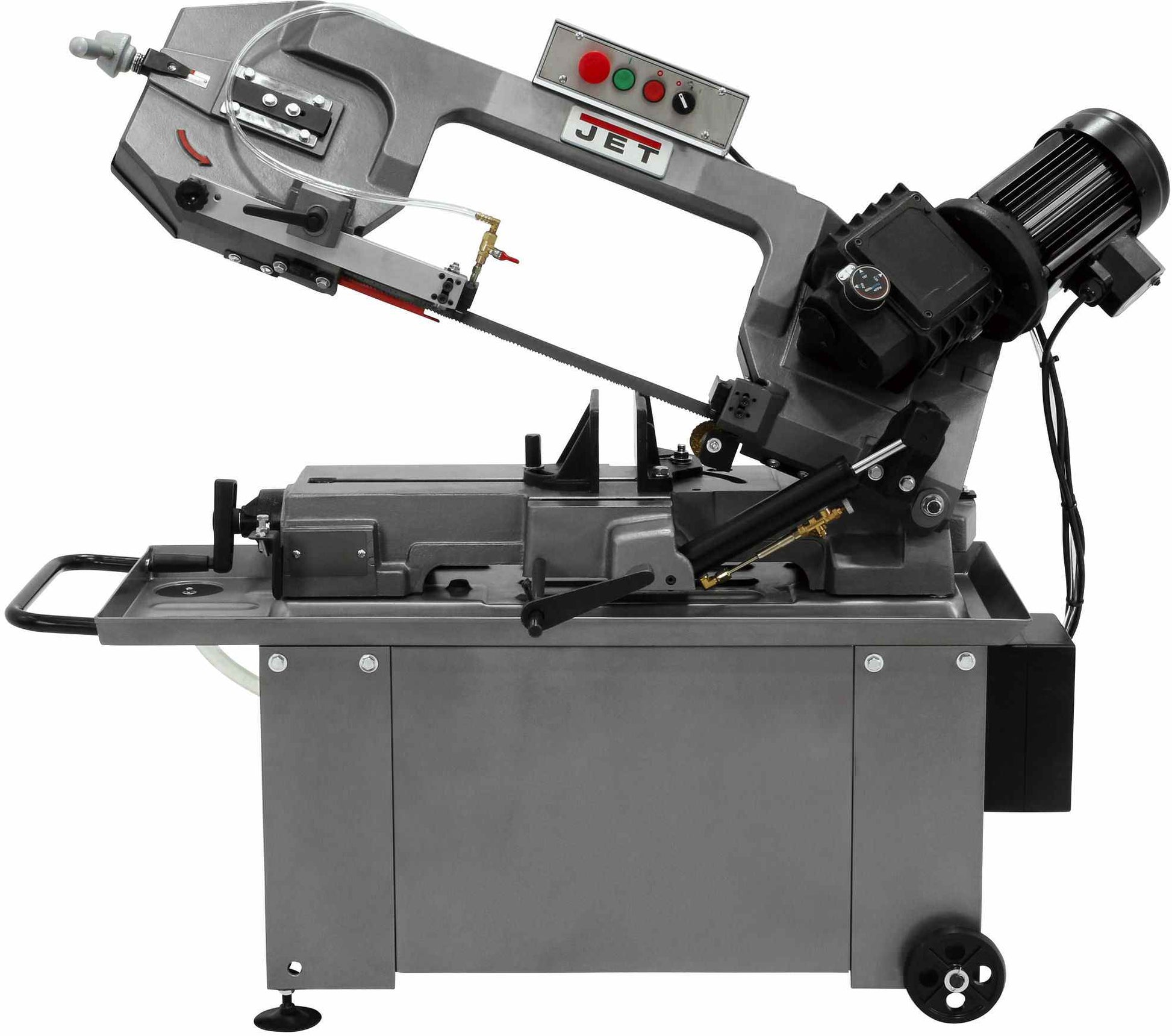 Jet 414466 HBS-814GH, 8" x 14" Horizontal Geared Head Bandsaw