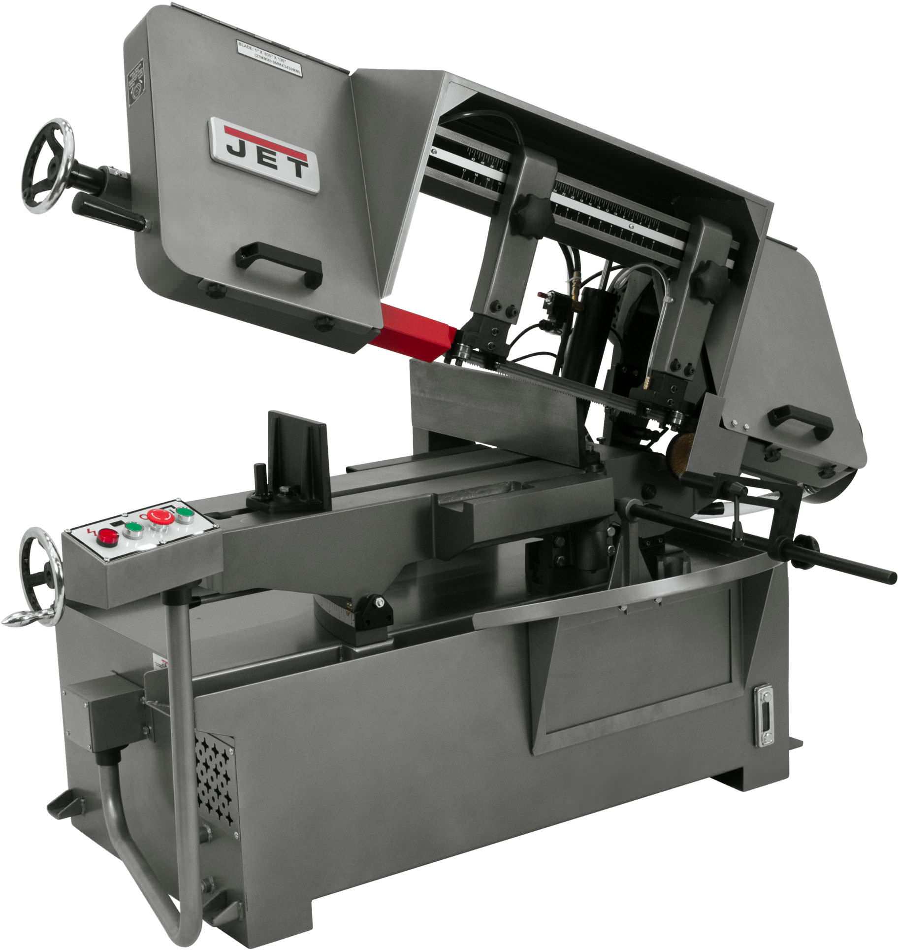 Jet 414484 J-7040M-4, 10" x 16" Horizontal Mitering Bandsaw