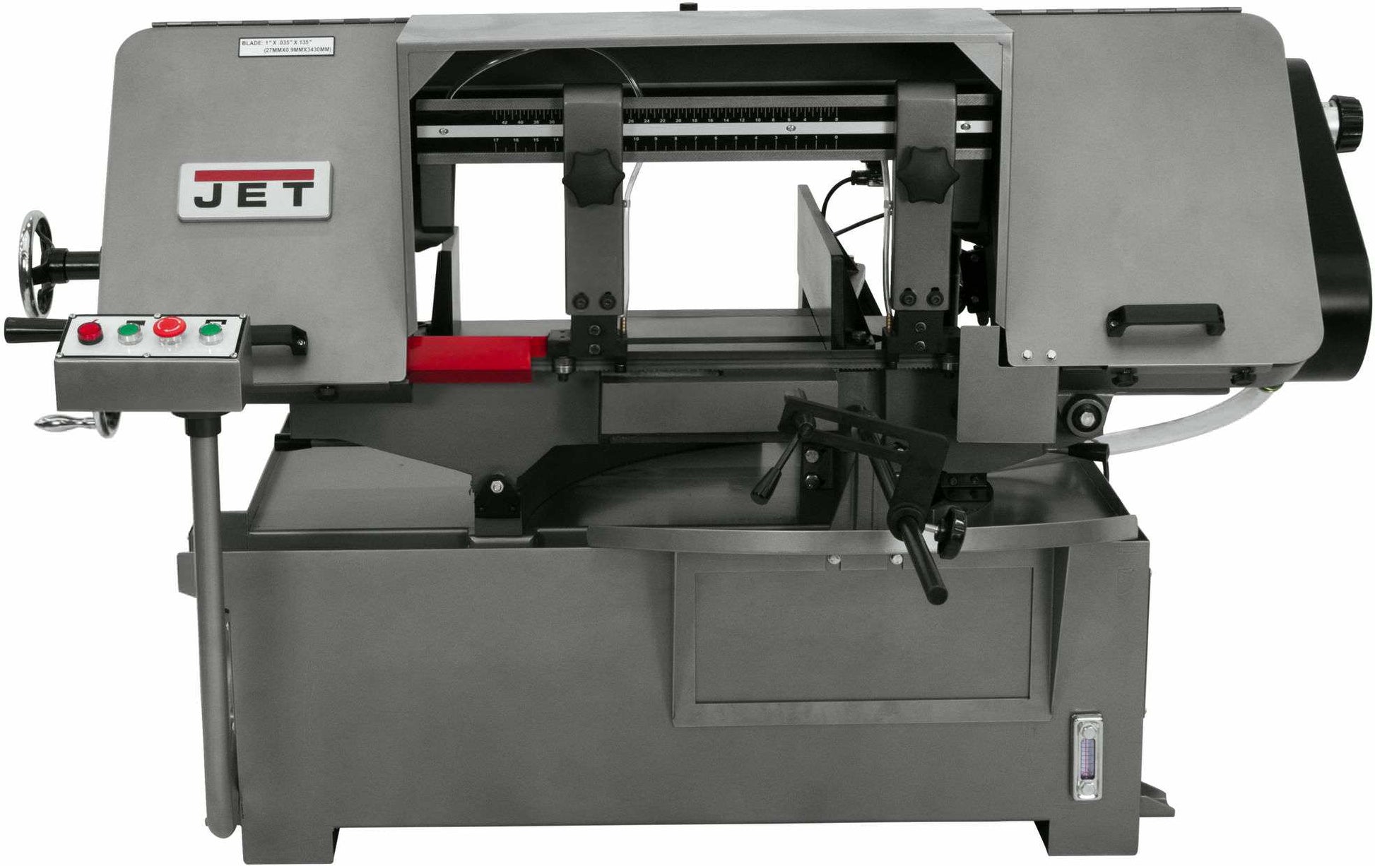 Jet 414484 J-7040M-4, 10" x 16" Horizontal Mitering Bandsaw