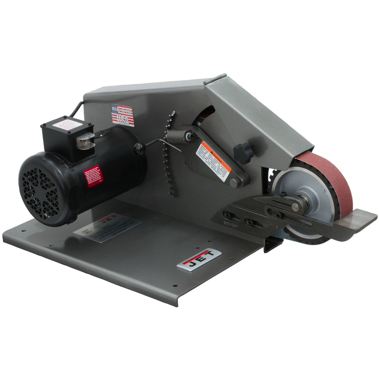 Jet 577000 J-4103 2 x 72 Square Wheel Belt Grinder 115V 1Ph