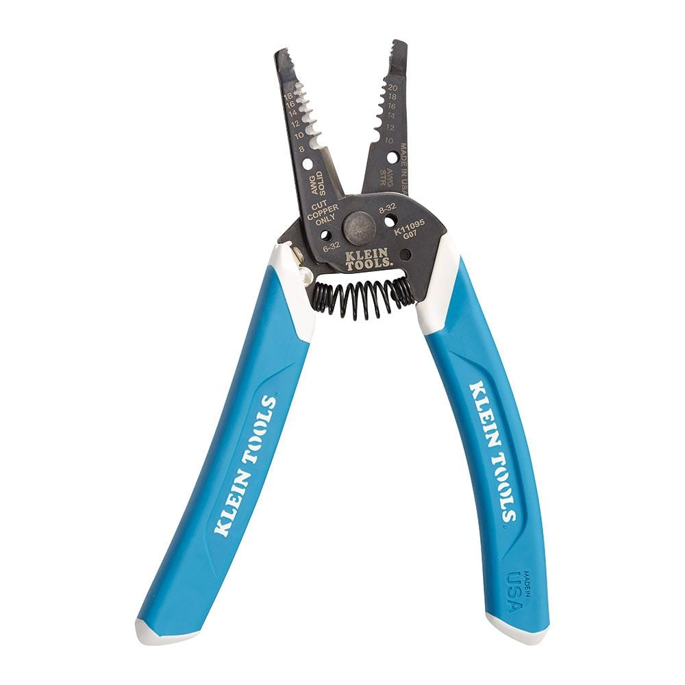 Klein Tools K11095 Klein-Kurve Wire Stripper / Cutter, 8-20 AWG