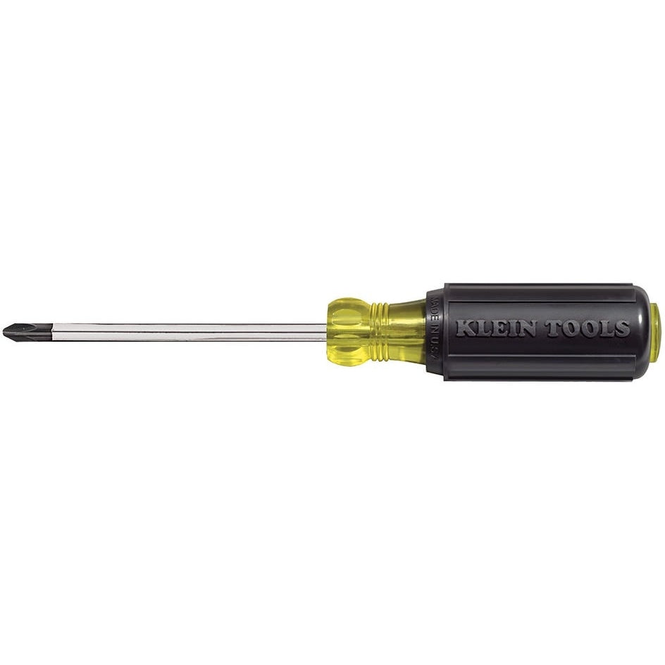 Klein 603-4 #2 Profilated Phillips-Tip Screwdriver  4" Round-Shank