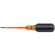 Klein 607-3-INS Insulated 3/32" Slotted - 3" Screwdriver