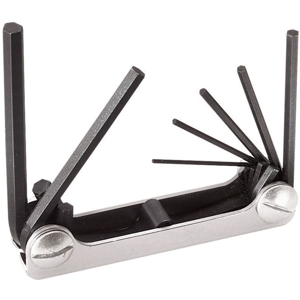 Klein 70582 Seven-Key Metric Folding Hex-Key Set – Tool Nut