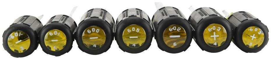 Klein 85076 Screwdriver Set, Slotted and Phillips, 7-Piece