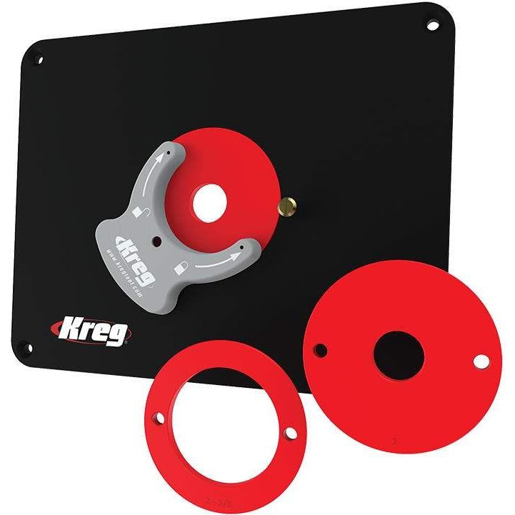 Kreg Tool PRS4038 Precision Router Table Insert Plate - Undrilled