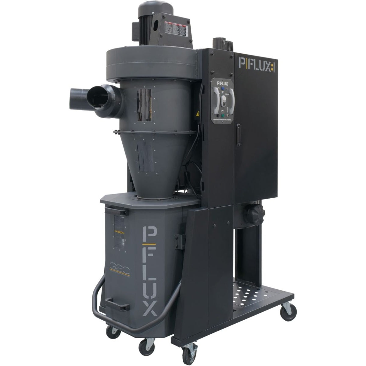 Laguna MDCPF15110 P|FLUX: 1 1.5 HP 900CFM Cyclone Premium Dust Collector