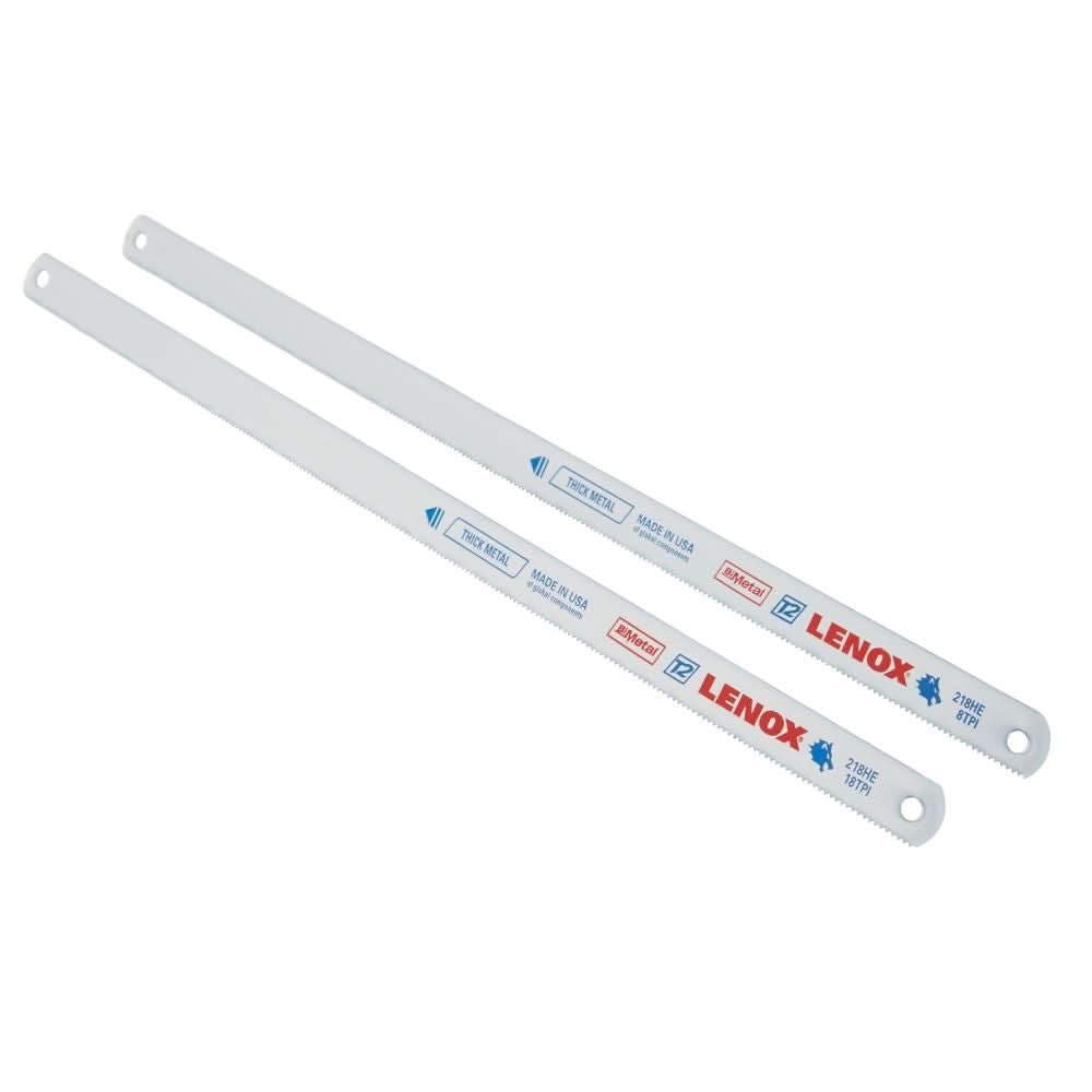Lenox 20116218HE T2 Technology 218HE Hacksaw Blades, 100-Pack