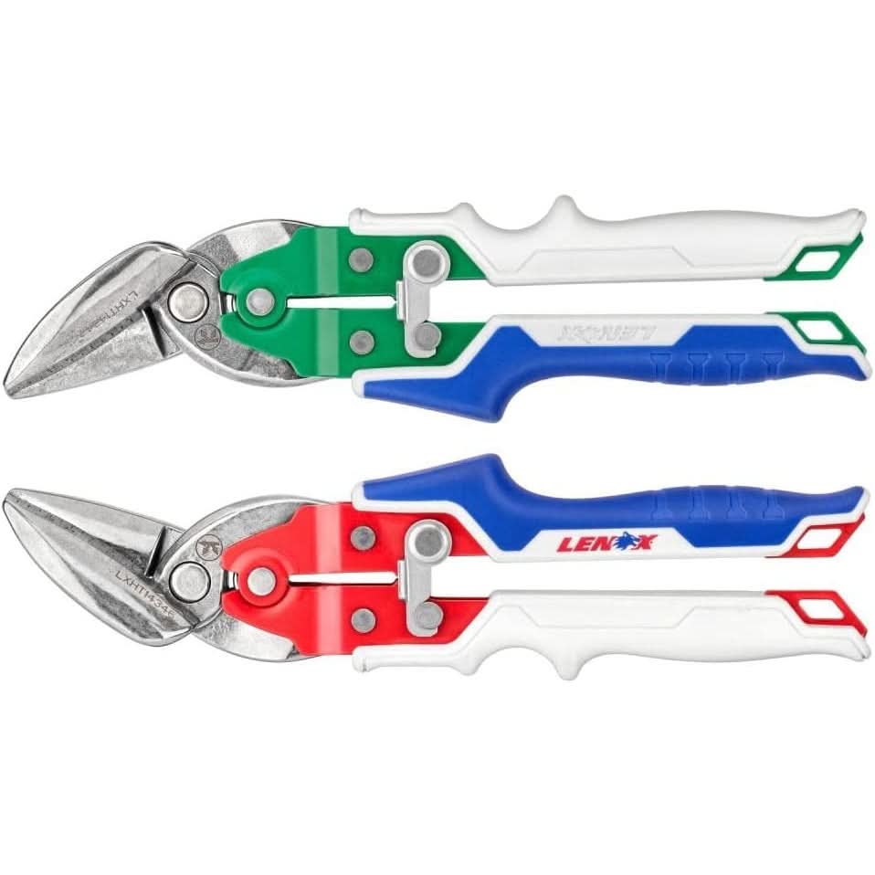 Lenox LXHT14348 Offset Left & Right Aviation Snips Set – Tool Nut