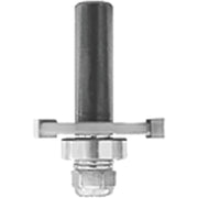 Makita 733126-5A Router Bit, 3/16" Slot Cutter, 3 Flute, 1/4" SH, C.T.
