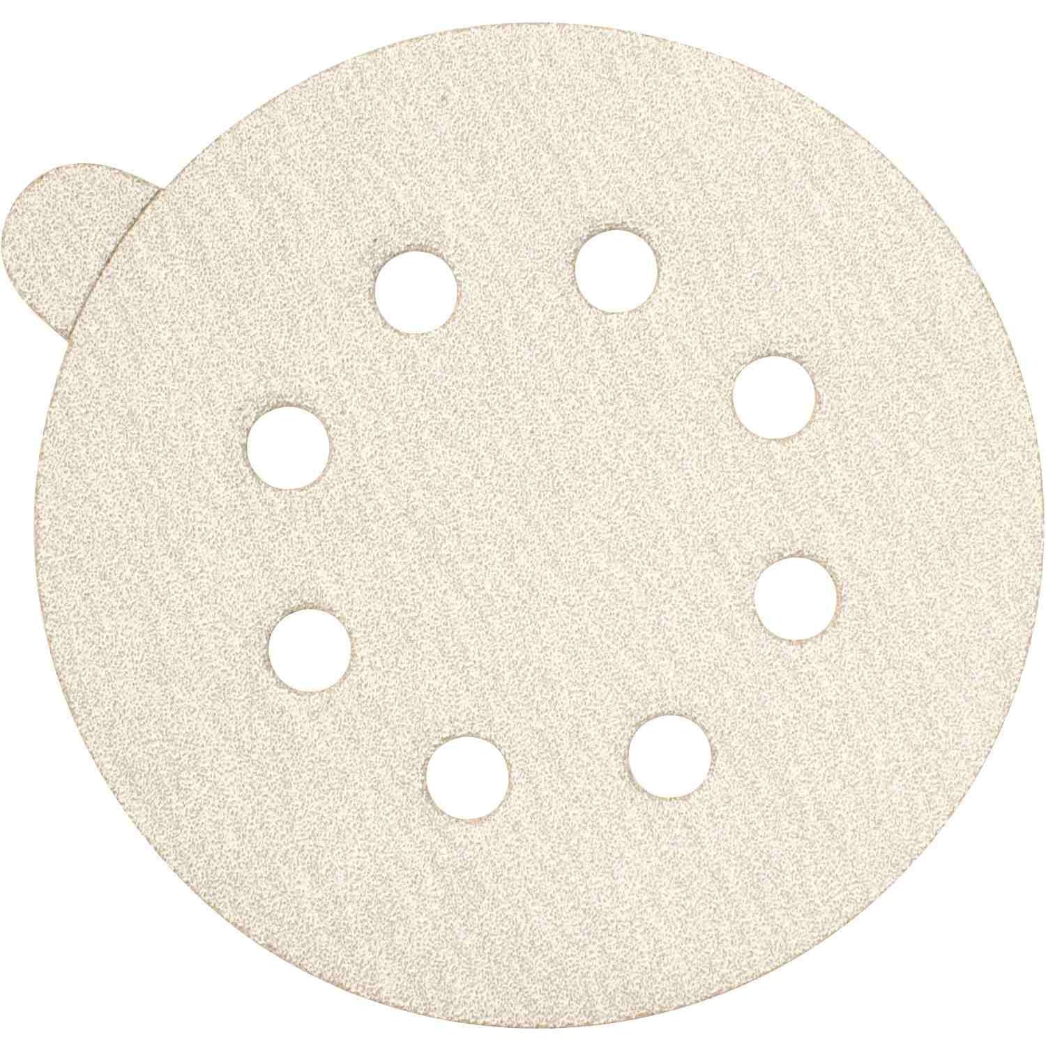 Makita 742131-A 5" Round Abrasive Paper, Pressure Sensitive Adhesive (PSA), 60 Grit, 5/pk