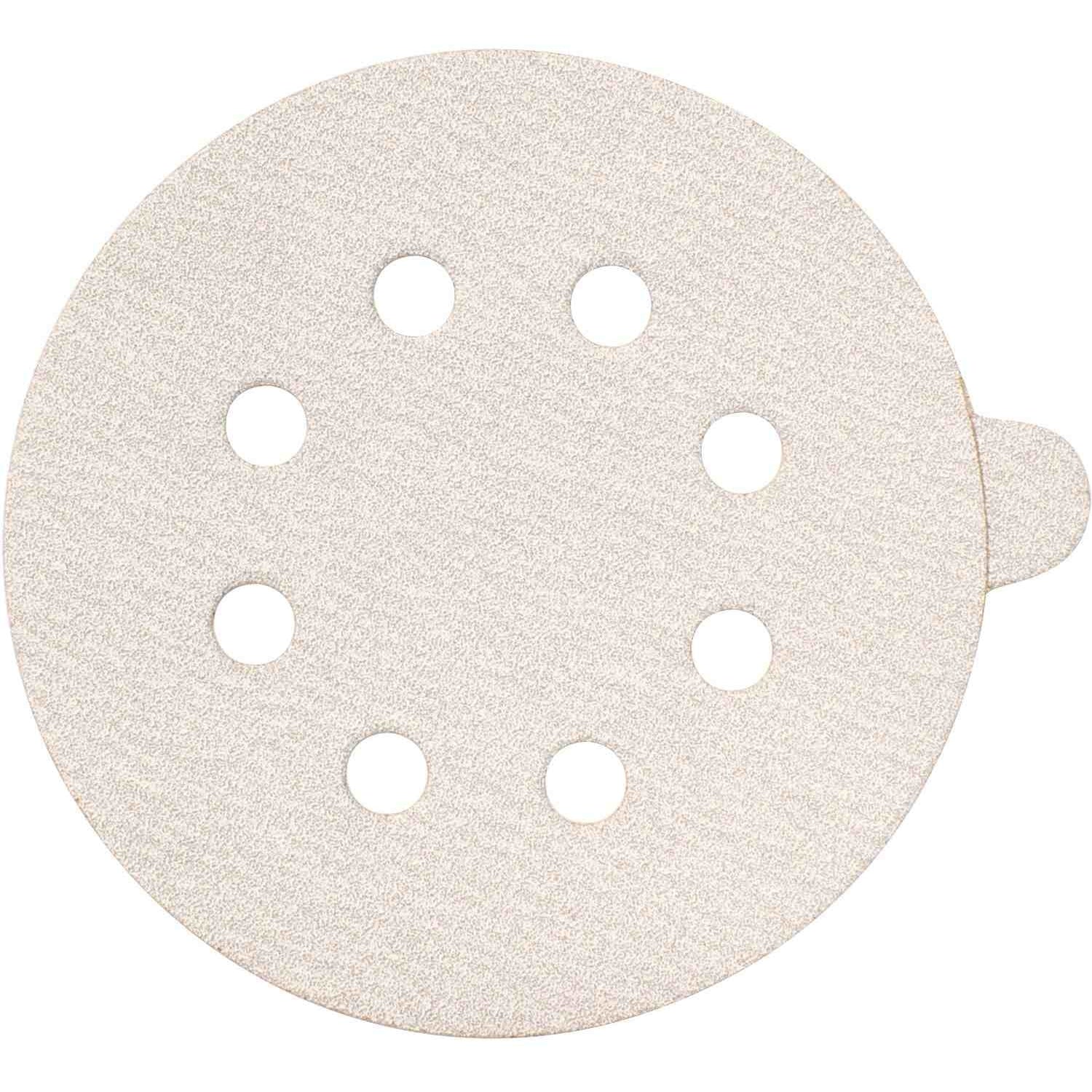 Makita 742132-A 5" Round Abrasive Paper, Pressure Sensitive Adhesive (PSA), 80 Grit, 5/pk