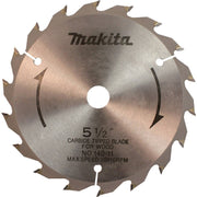 Makita 792335-0 5-1/2" 18T Carbide-Tipped Circular Saw Blade