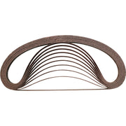 Makita A-34609 1/2" x 21" Abrasive Belt, 120 Grit, 10/pk
