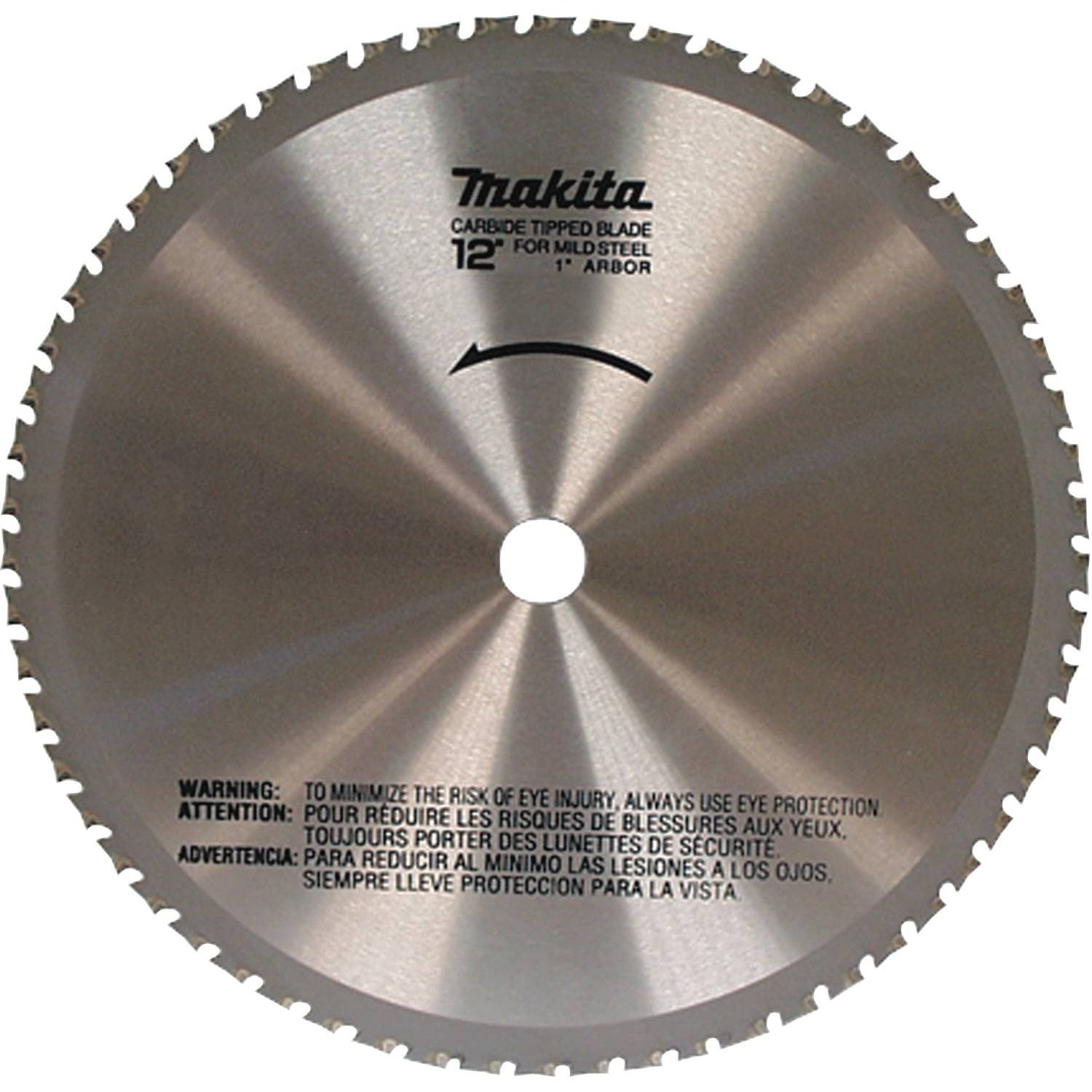 Makita A-90532 12" (60T) Carbide-Tipped Metal Cutting Blade, Ferrous Metal