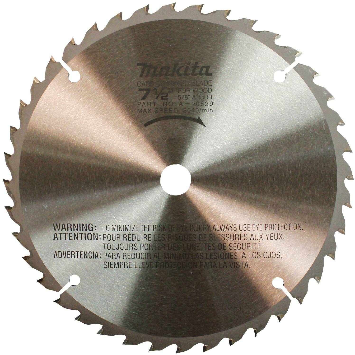 Makita A-90629 7-1/2" 40T Carbide-Tipped Miter Saw Blade