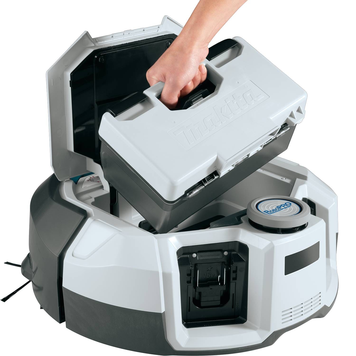 Makita DRC300PT 18V X2 LXT Brushless Cordless Smart Robotic HEPA Filter Vacuum, Kit (5.0Ah)