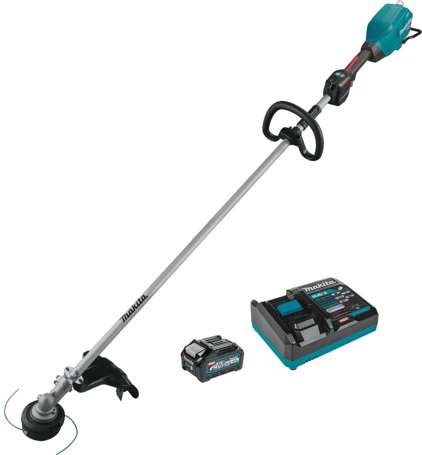 Makita GRU04M1 40V max XGT Brushless Cordless 17" High Torque String Trimmer Kit (4.0Ah)