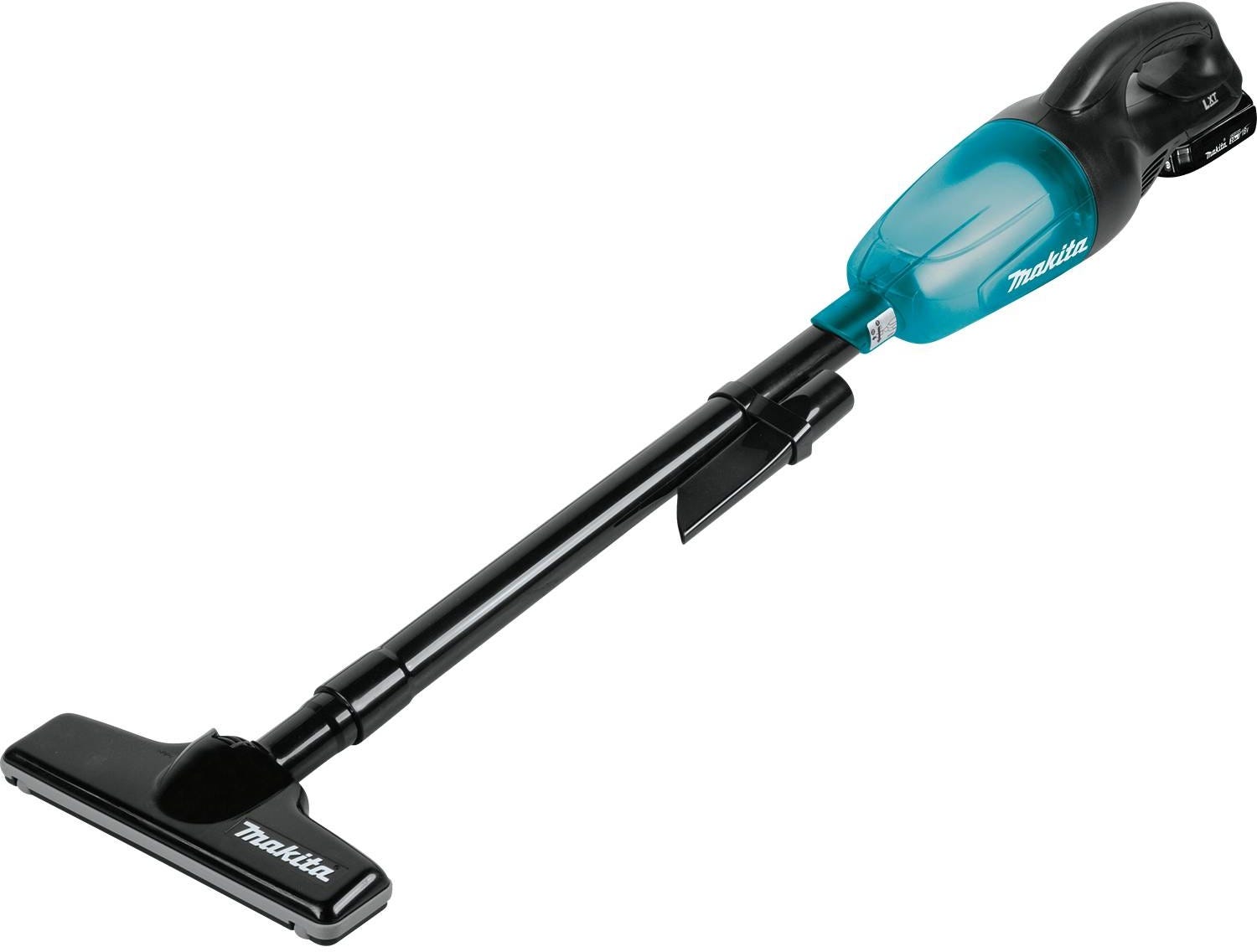 Makita XLC02R1B 18V LXT Lithium-Ion Compact Cordless Vacuum Kit (2.0Ah)