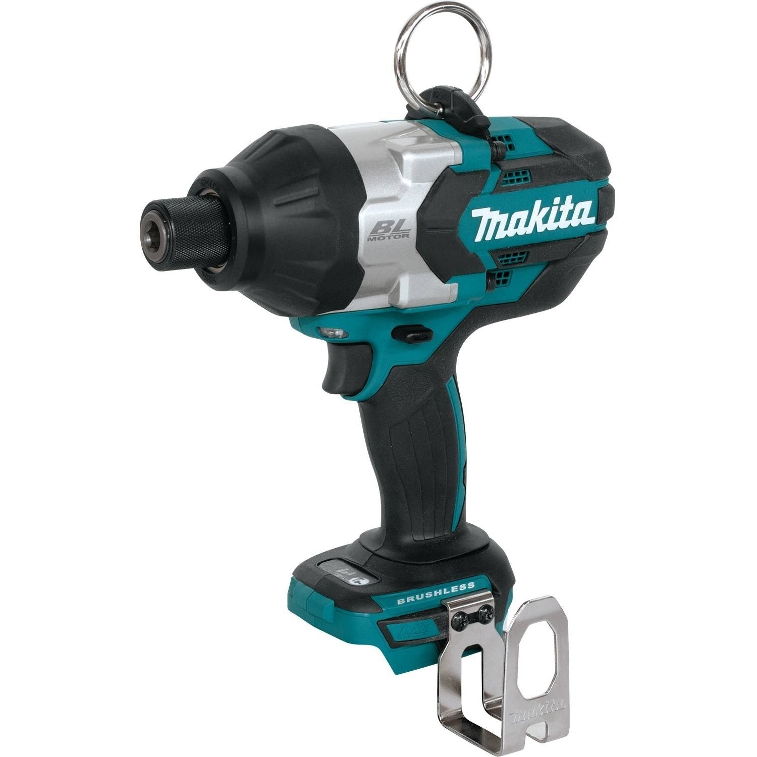 Makita XWT09XVZ 18V LXT Lithium-Ion Brushless Cordless High-Torque 7/16" Hex Utility Impact Wrench, Tool Only