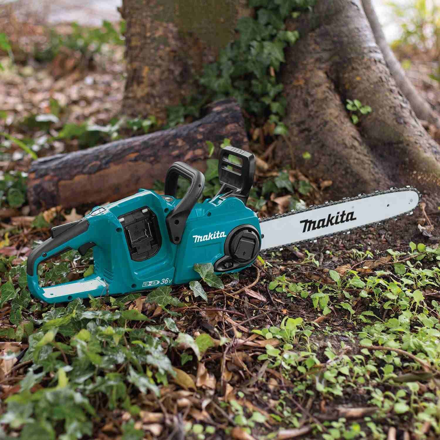 Makita XCU04Z 36V (18V X2) LXT Brushless 16" Chain Saw, Tool Only