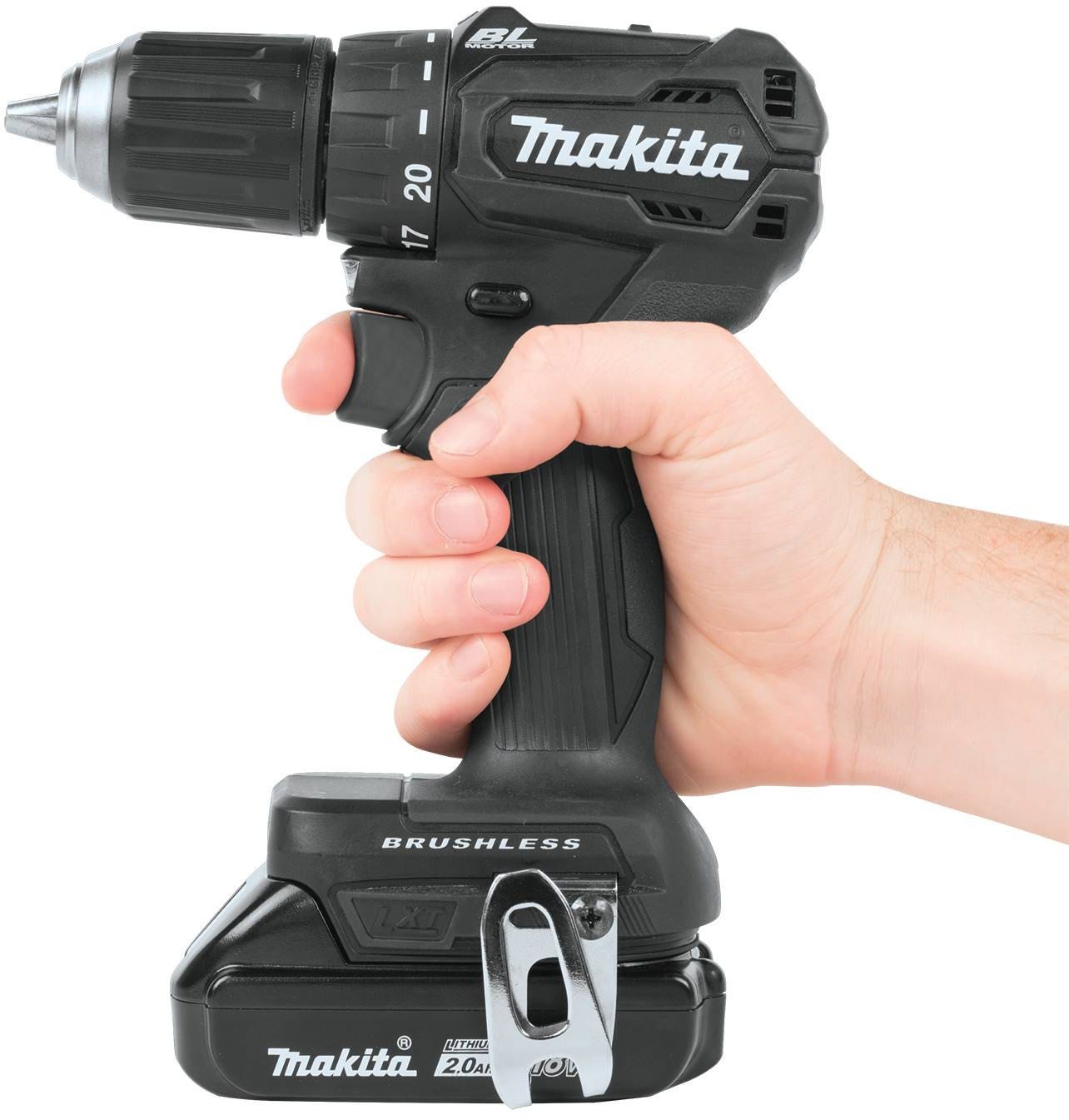 Makita XFD11R1B 18V LXT Sub-Compact Brushless Cordless 1/2-Inch Driver-Drill 2.0Ah Kit