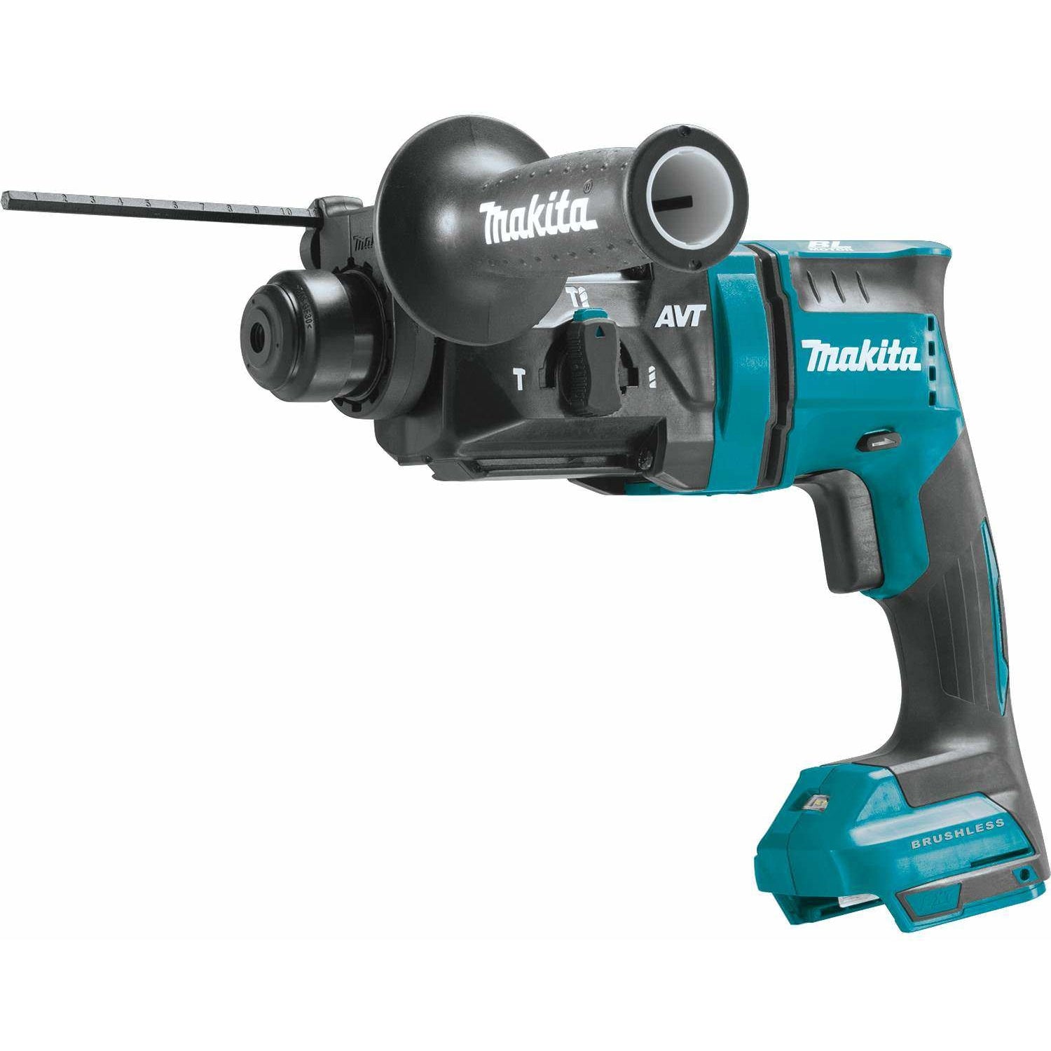 Makita XRH12Z 18V LXT Lithium-Ion Brushless Cordless 11/16" SDS-PLUS AVT Rotary Hammer, AWS Capable, Tool Only