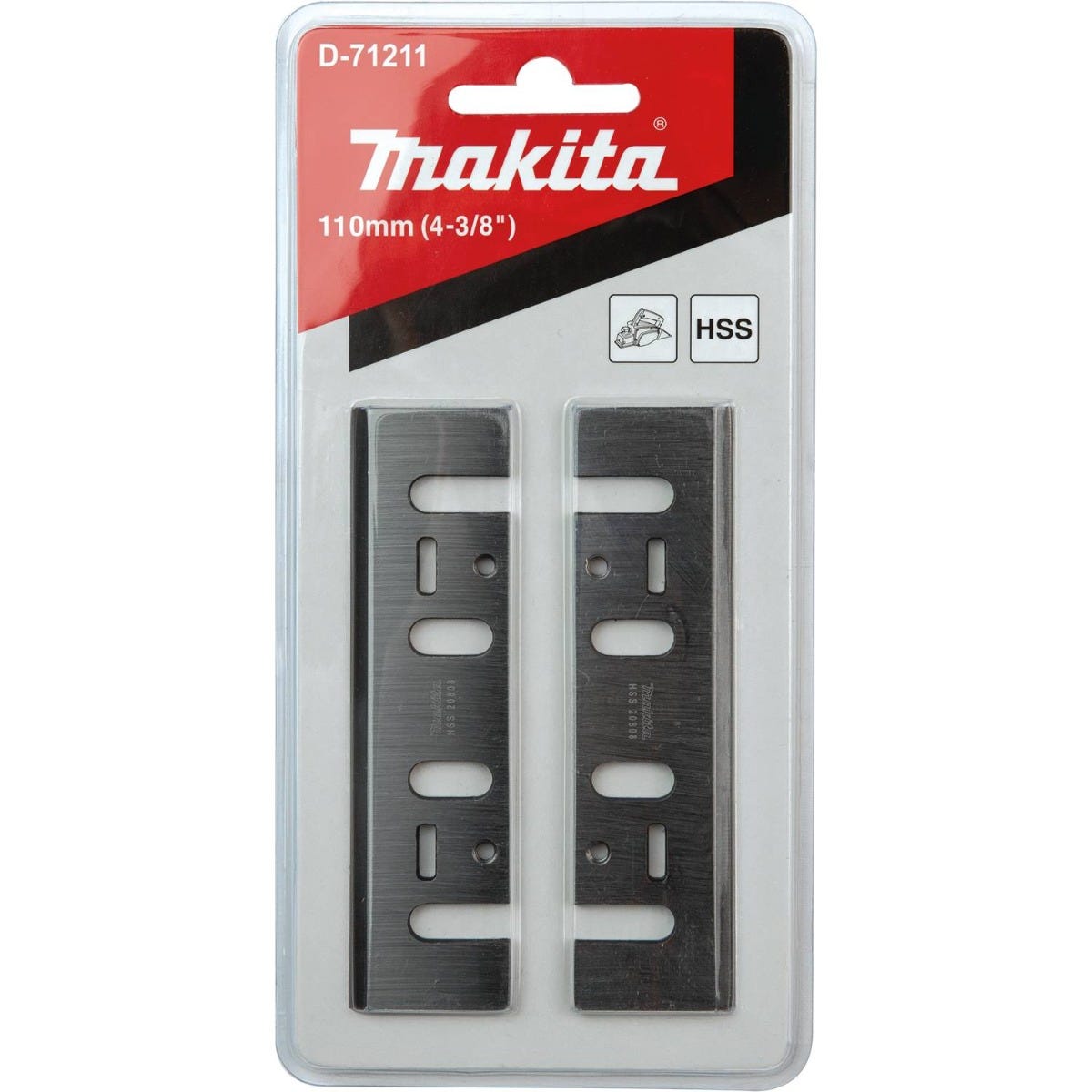 Makita D-71211 4-3/8" Planer Blade, High Speed Steel, 2/pk