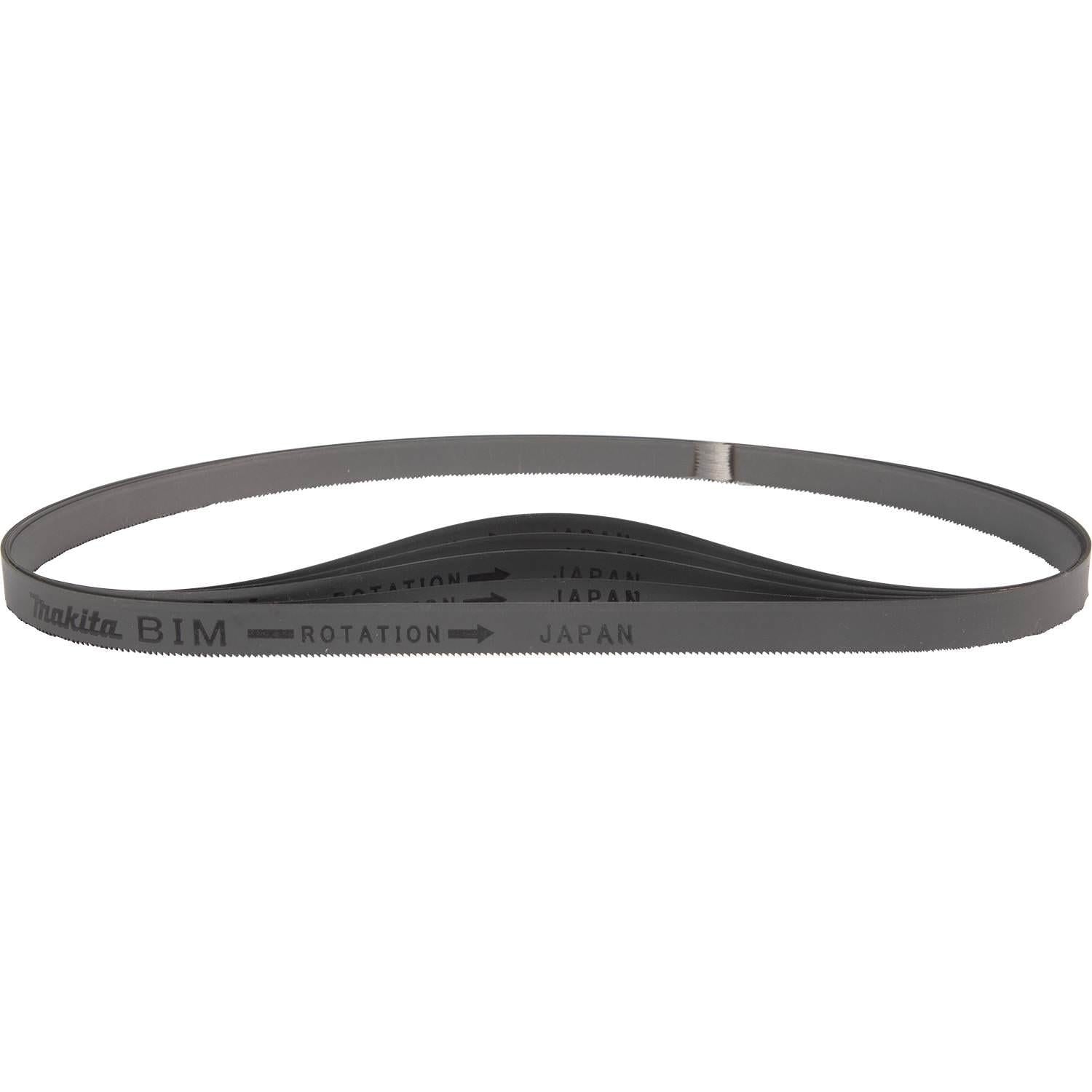 Makita E-08741 28-3/4" 18 TPI Bi-Metal Sub-Compact Portable Band Saw Blade, 5/pk