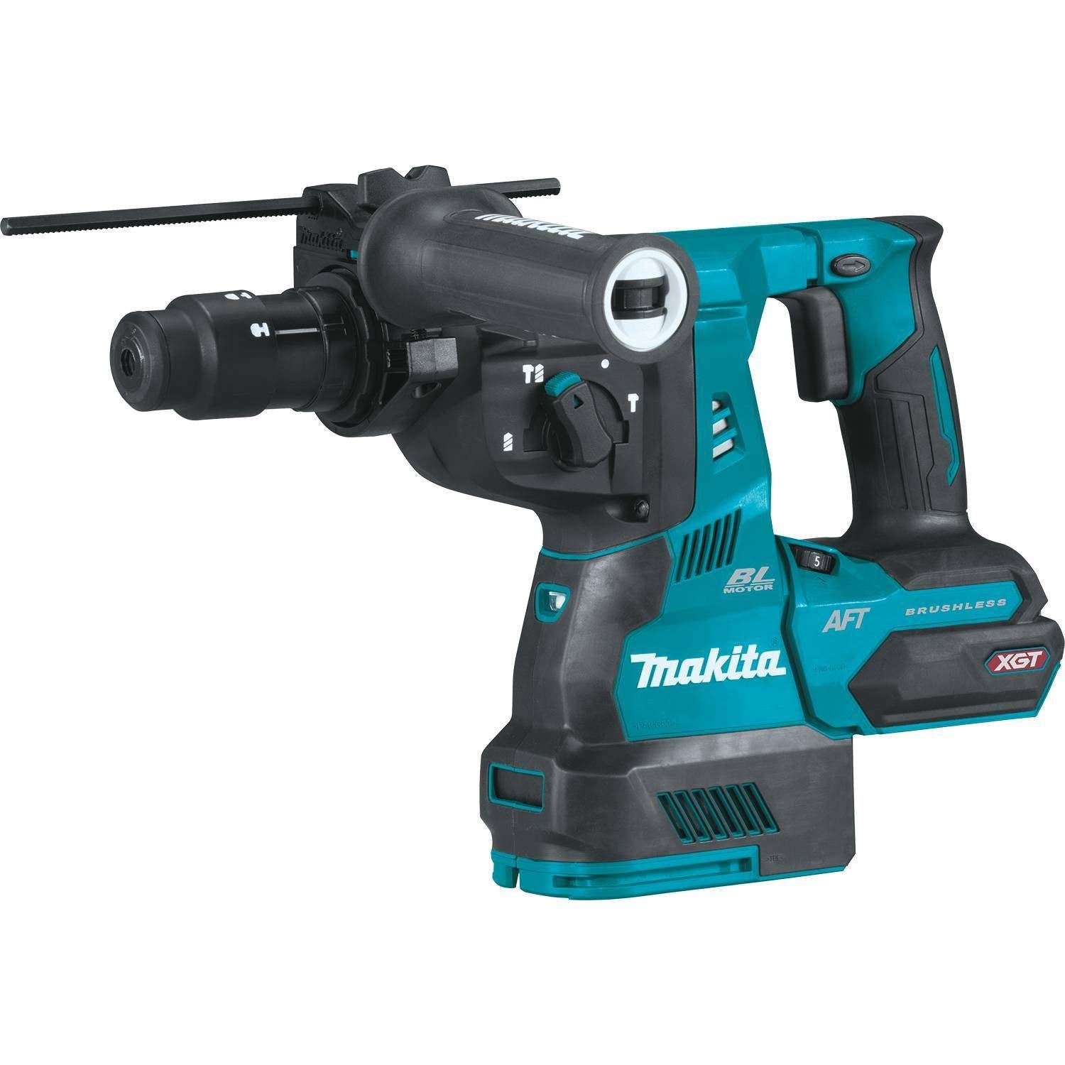 Makita GRH02Z 40V max XGT Brushless Cordless 1-1/8" SDS-PLUS AVT Rotary Hammer, with Interchangeable Chuck, AWS Capable, Tool Only