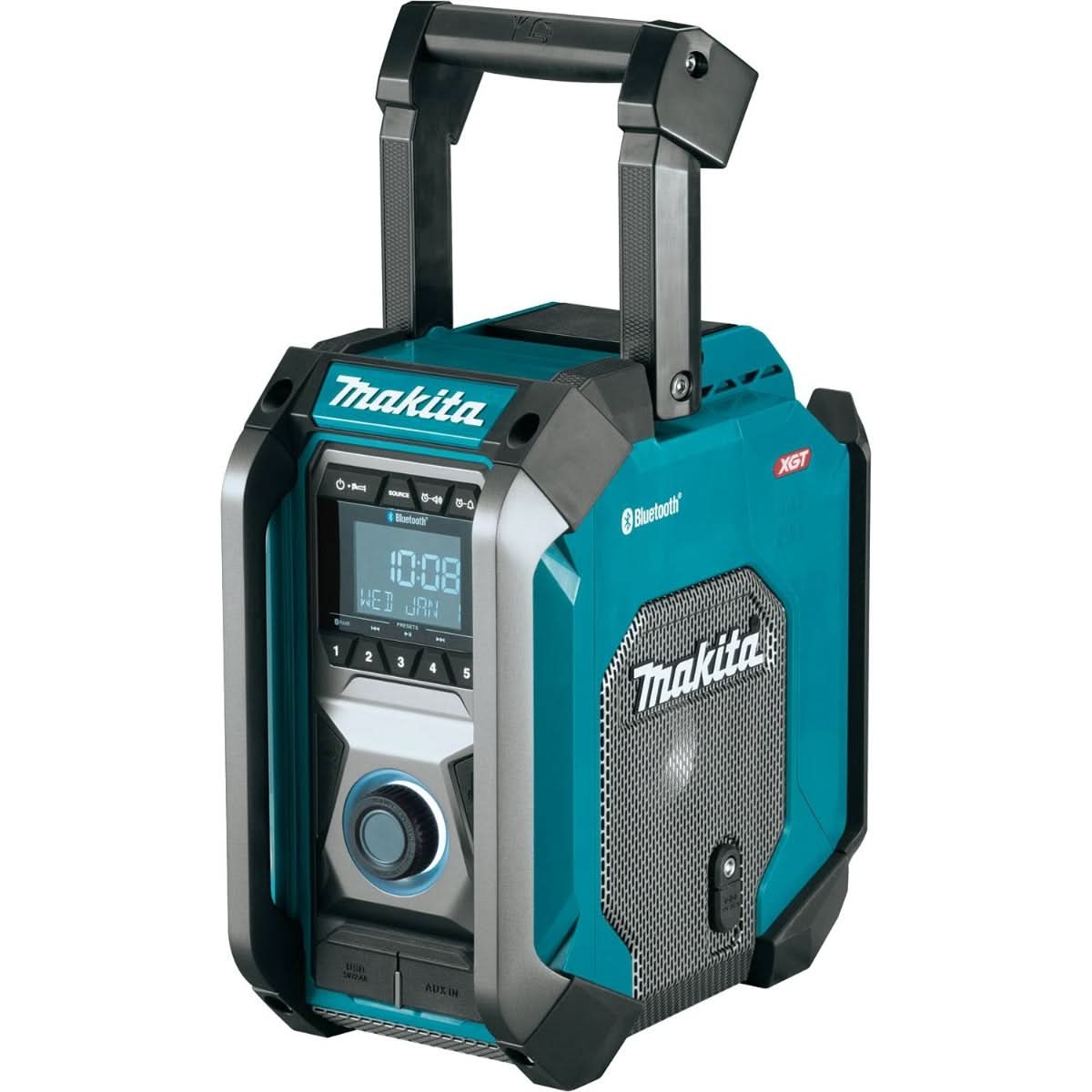 ラジオ・コンポ Makita True Wireless Stereo Bluetooth Makita GRM03 40V max XGT Cordless/Corded Bluetooth Job Site Radio