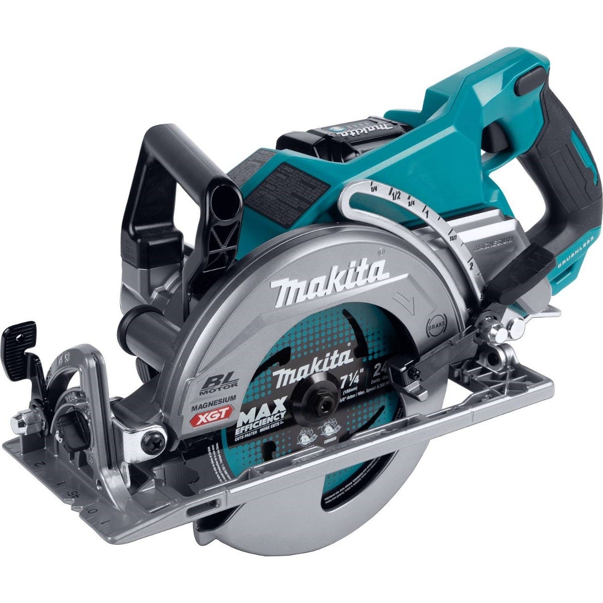 Makita GSR01M1 40V max XGT Brushless Cordless Rear Handle 7-1/4" Circular Saw Kit (4.0Ah)