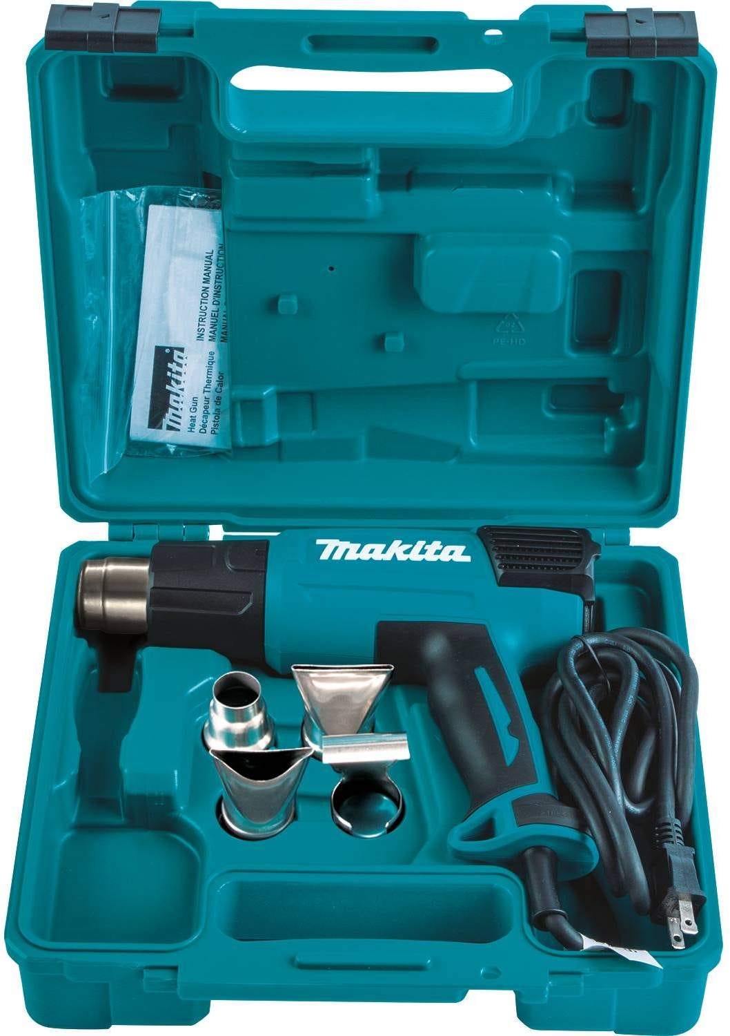 Makita HG6530VK Variable Temperature Heat Gun Kit with LCD Digital Display