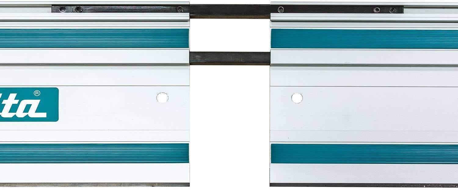 Makita 194368-5 55 In. Guide Rails for Track Saws (x2) with Guide Rail Connector Kit and Premium Padded Protective Guide Rail Bag