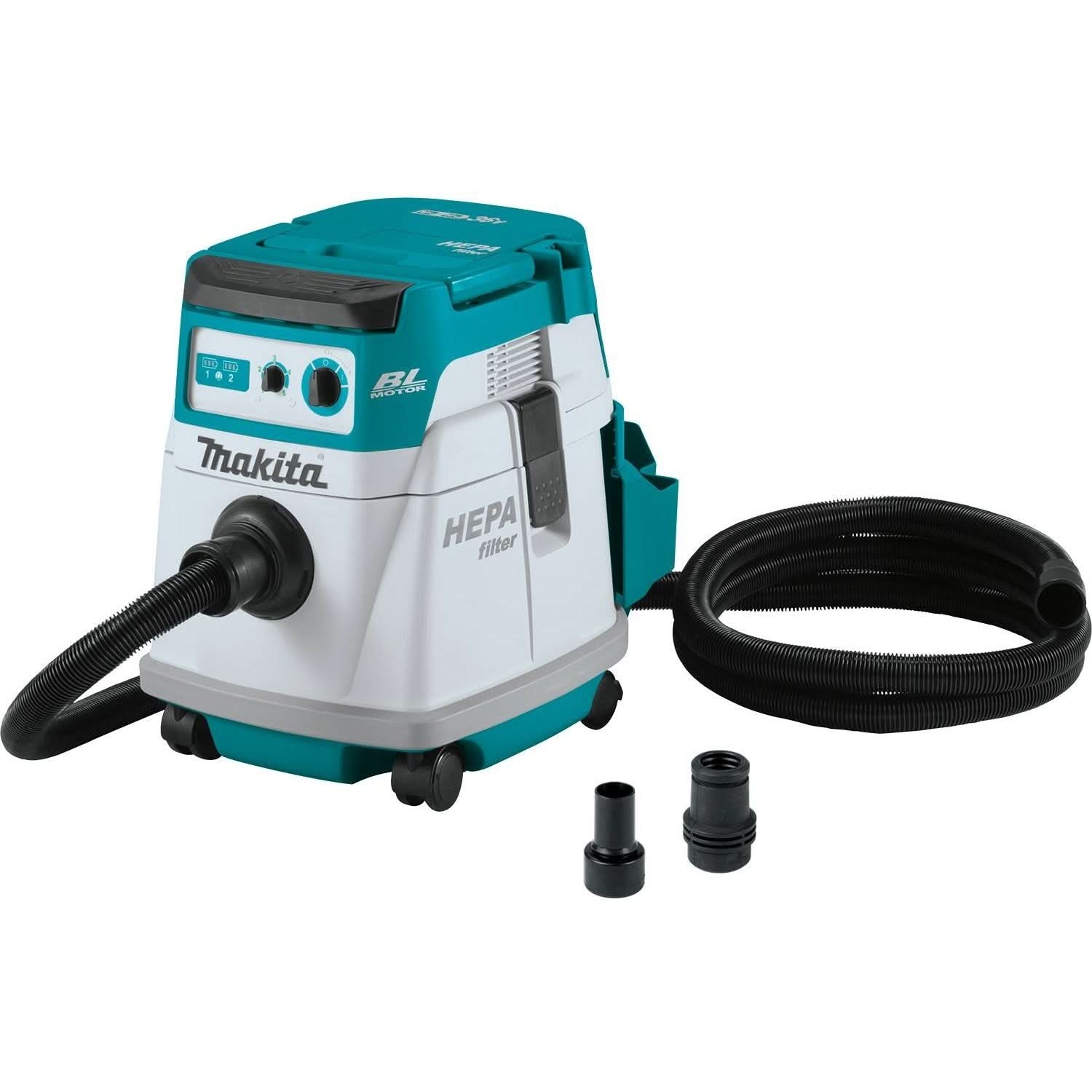 Makita XCV24ZX 36V (18V X2) LXT Brushless 4 Gallon HEPA Filter Dry