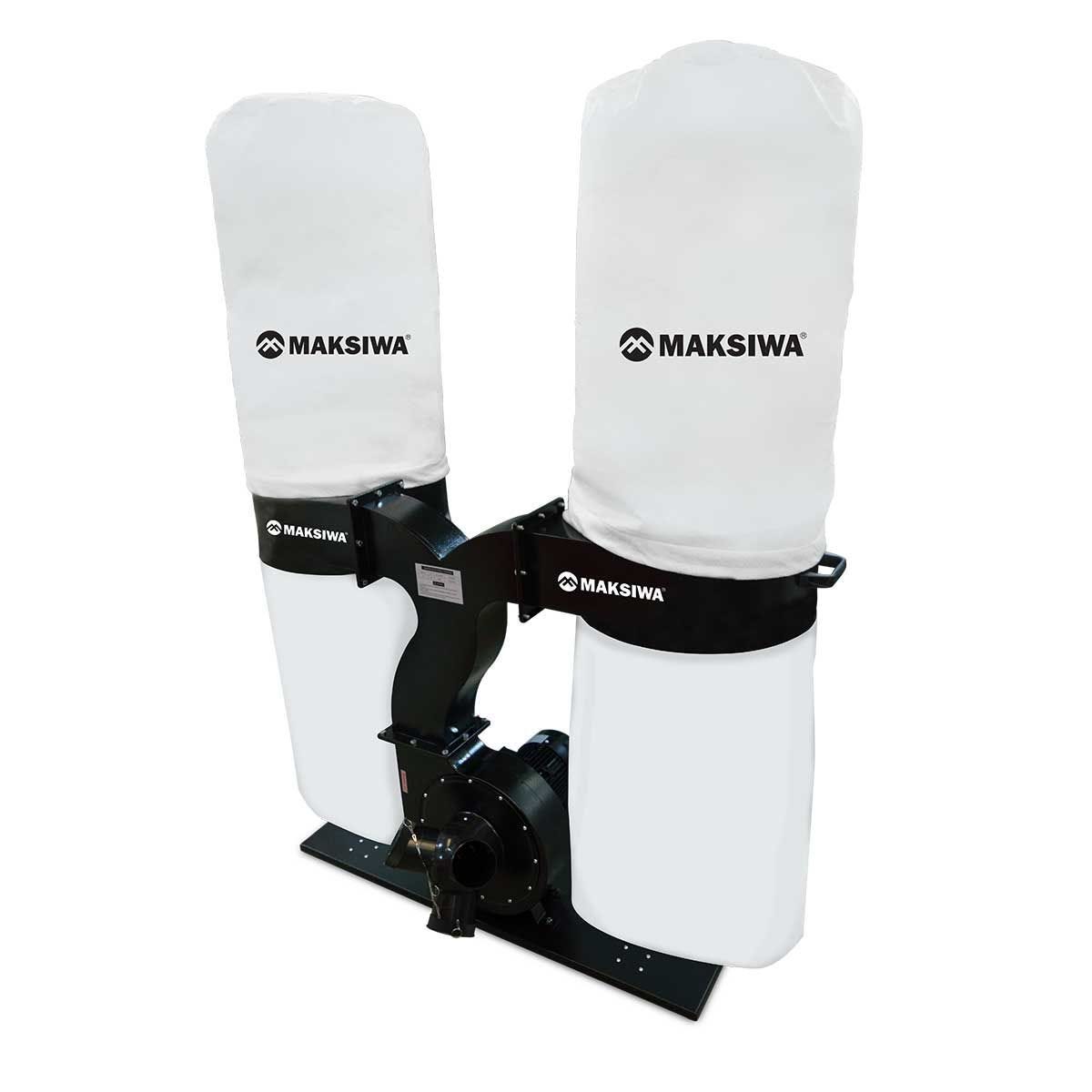 Maksiwa CPD/3.C Dust Collector, 3HP, 3 Entries, 1 Phase