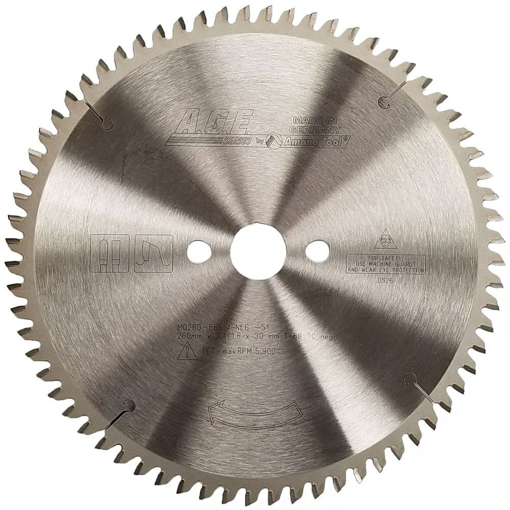 Amana MD260-685 Aluminum / Plastic Blade for Festool Kapex