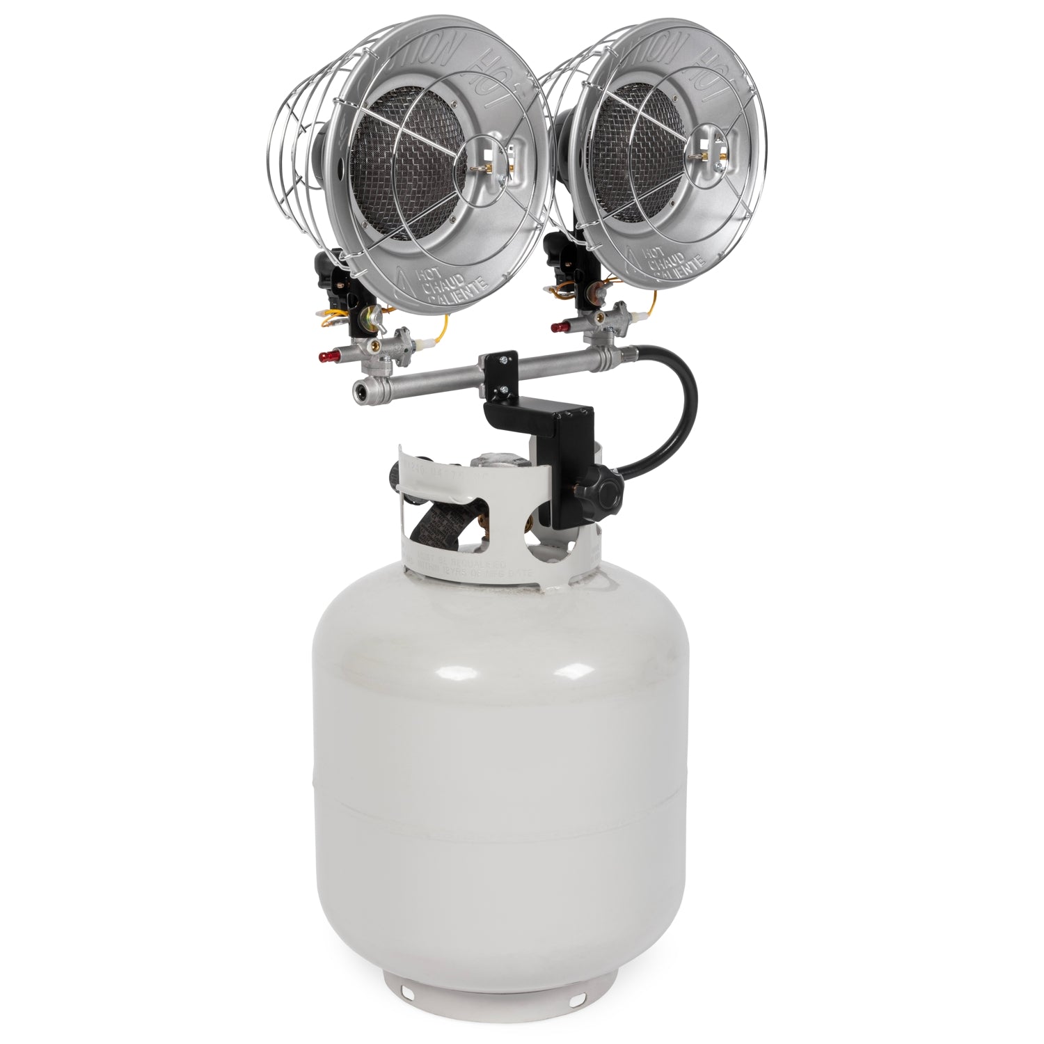 Mi-T-M MH-0030-IM11 30,000 BTU Propane Tank-Top Radiant Heater