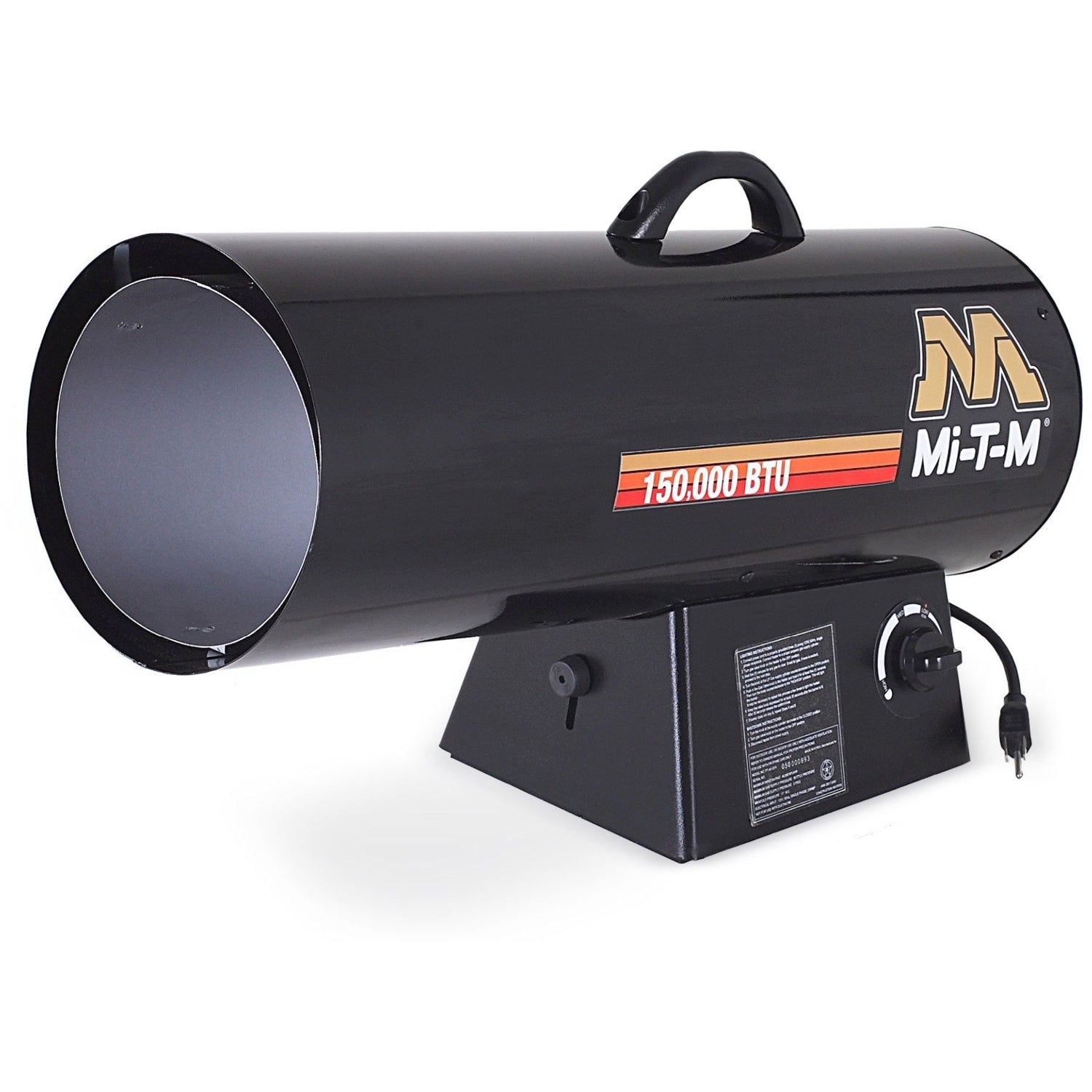 Mi-T-M MH-0150-LM10 Propane Forced Air Portable Heater, 120-135-150,000 BTU