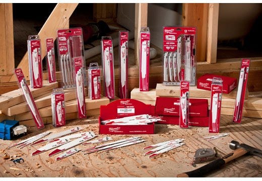 Milwaukee 48-01-6035 6" 5 TPI Sawzall  Recip Blades, 50-Pack