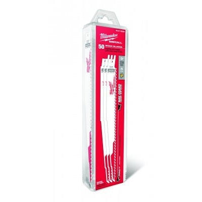 Milwaukee 48-01-6036 9" 5 TPI SAWZALL Recip Blade (50 Pk)